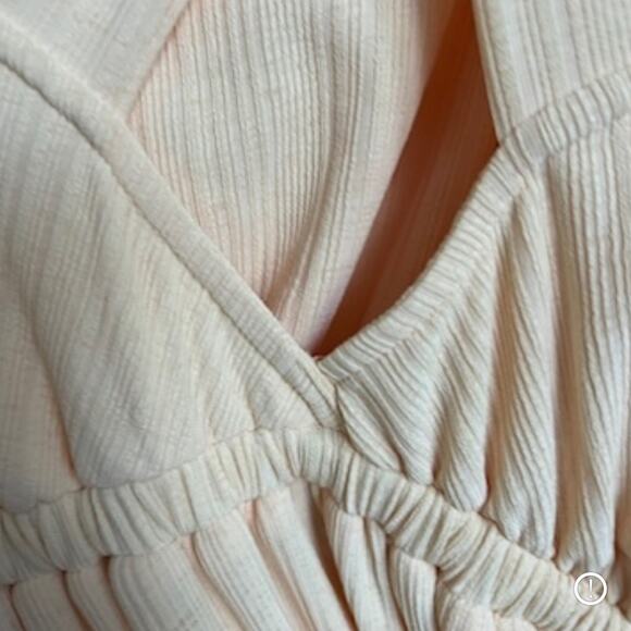 NWOT Free People Beach Muted Orange Goddess Dress Small - Picture 10 of 11